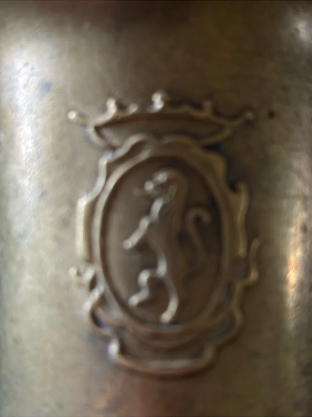 Vintage/Antique?Brass Mortar & Pestal